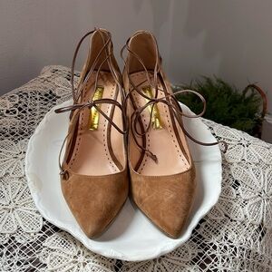 Rupert Sanderson suede heels